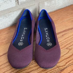 Gorgeous purple Rothys